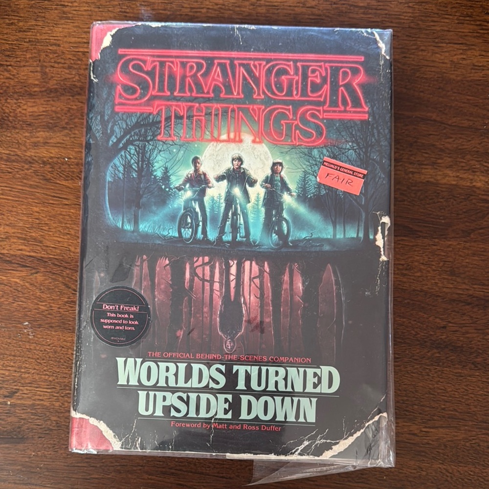 Stranger Things: Worlds Turned Upside Down Book